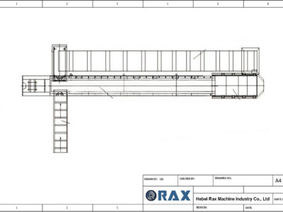 Linear Vibratory Continuous Finishing System Drawing Linear Vibratory Continuous Finishing System Drawing