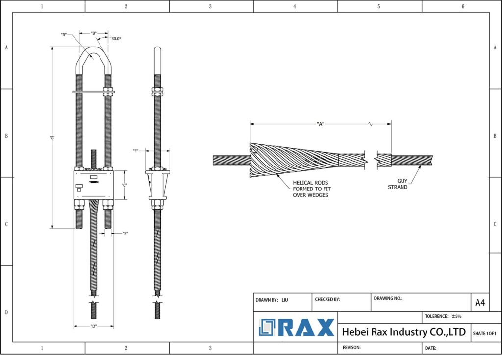 Adjustable Guy Deadend Drawing