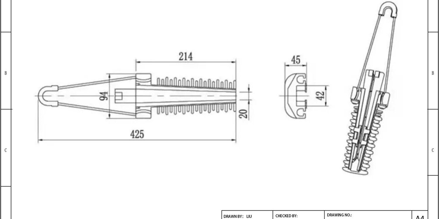 Anchoring Clamp Drawing Anchoring Clamp Drawing