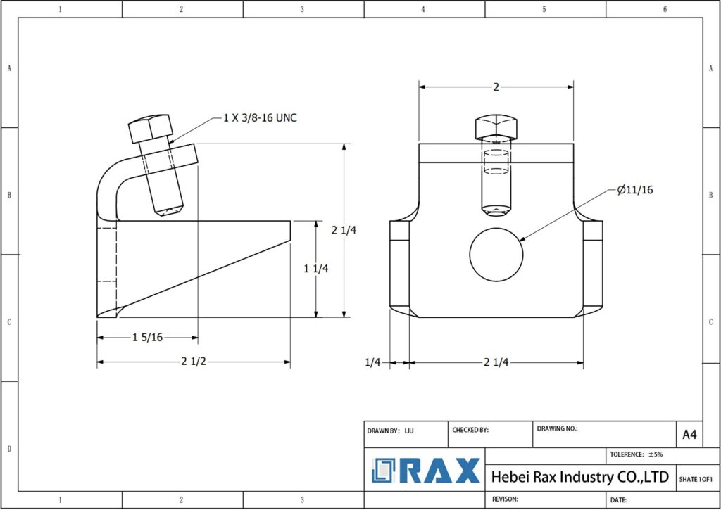 B Beam Clamp