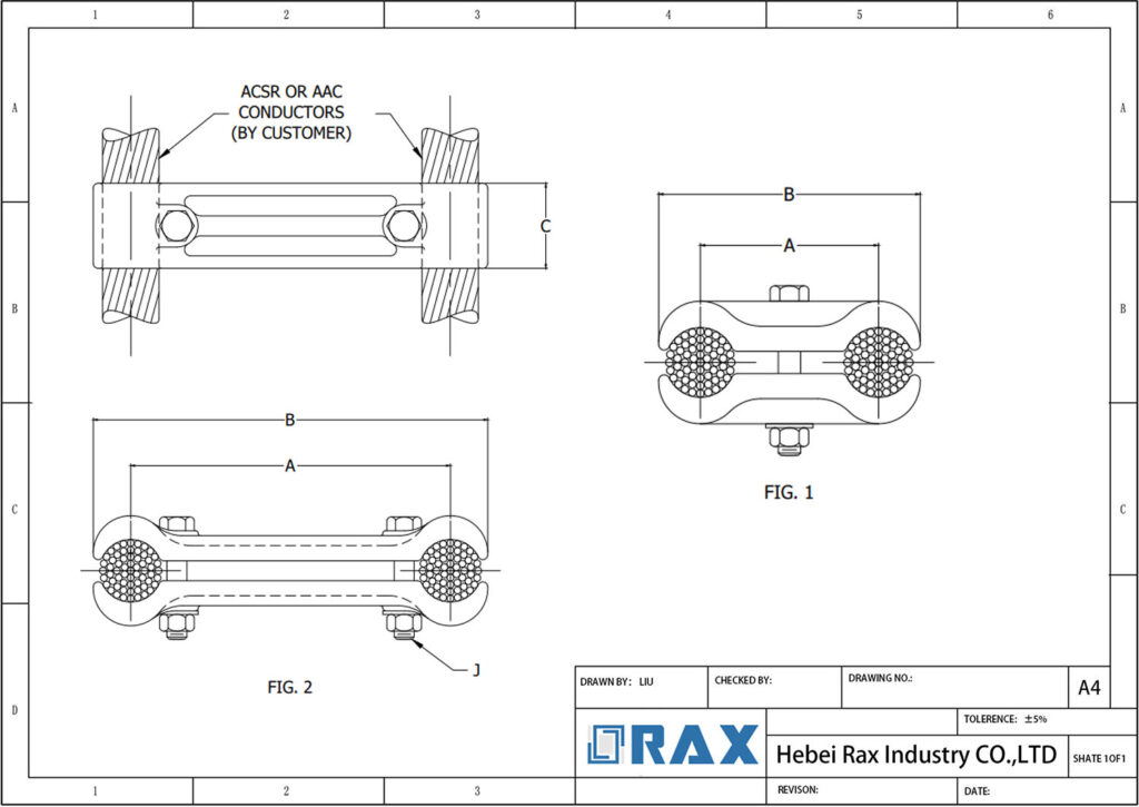 Bolted Cable Spacer