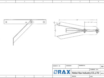 Cable Extension Bracket Drawing Cable Extension Bracket Drawing