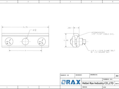 Cable Suspension Clamp Drawing Cable Suspension Clamp Drawing