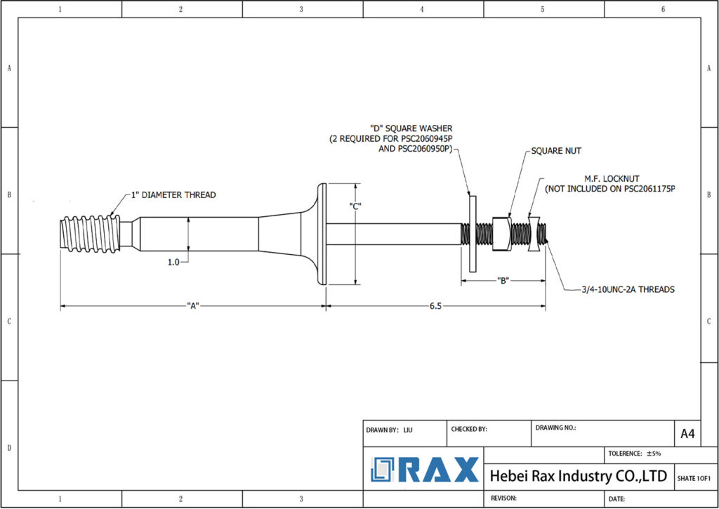 Crossarm Insulator Pin