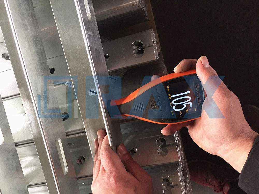 galvanizing design coating thickness test on galvanized cross arm steel