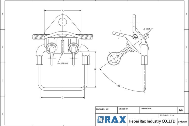 Hot Line Stirrup Drawing