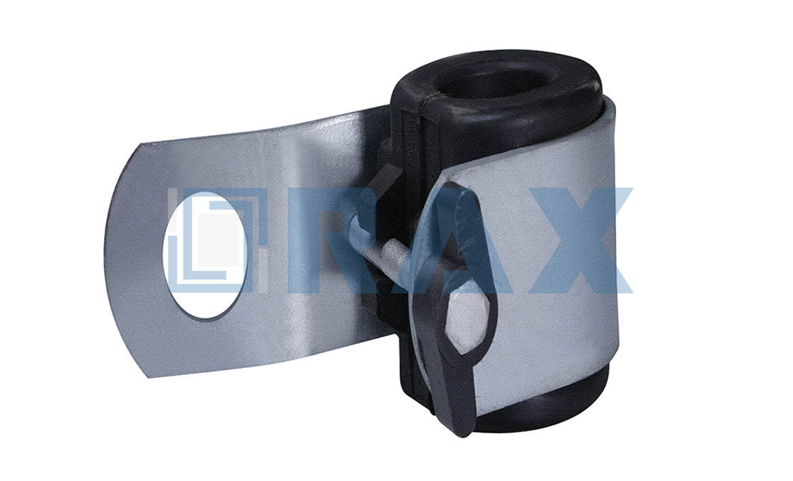 J-hook type suspension clamp for ADSS cable