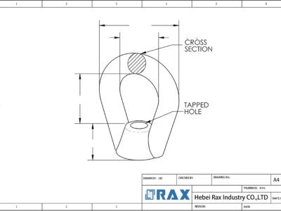 Oval-Eye-Nut-Drawing-1 Oval Eye Nut Drawing