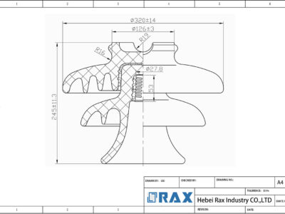 Pin Insulator Drawing Pin Insulator Drawing