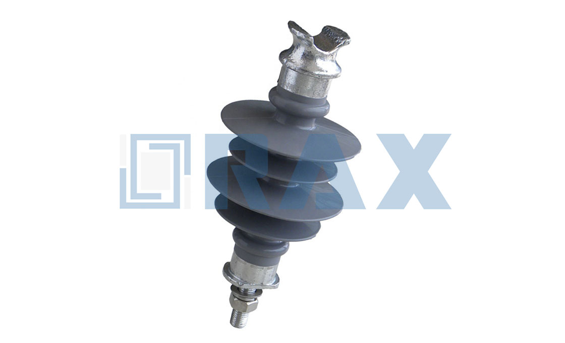 Porcelain and composite pin insulators from the overhead line range