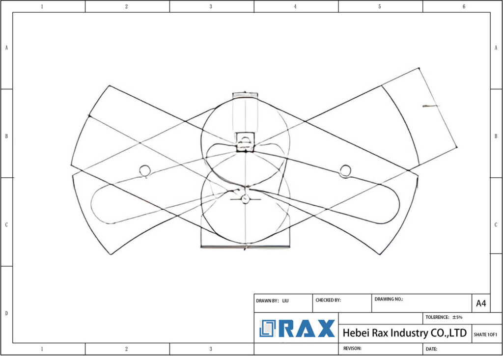 Pole Key Anchor Drawing