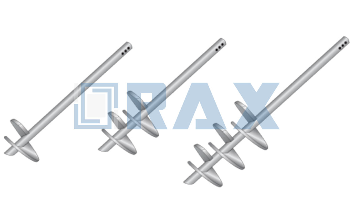 Round Shaft Helical Anchor