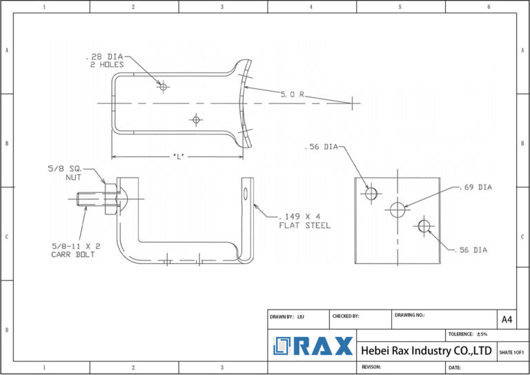 Extending Racking Brackets Secondary Rack Extension Brackets | Pole Hardware