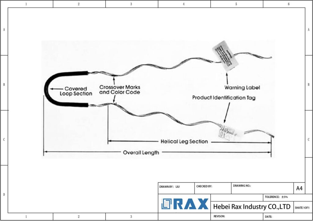 Slack Span Dead End Drawing