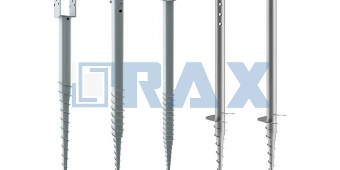 Solar ground screws (1) Ground Screw Pile Anchor