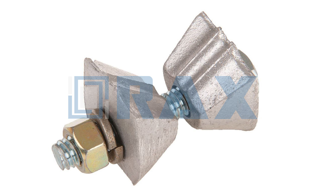 Twineye Anchor Rod Bonding Clamp (1) Anchor Rod Bonding Clamp