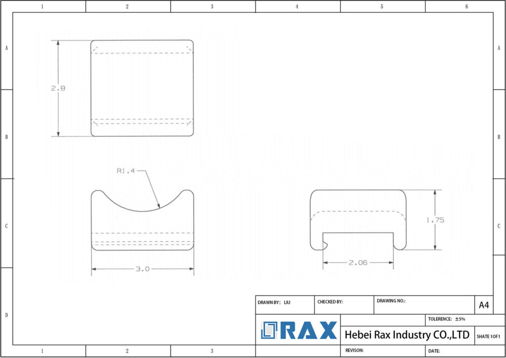 Underground Cable Insulator Drawing