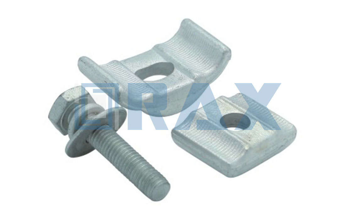 components of Parallel Groove Clamp 1 bolt 1