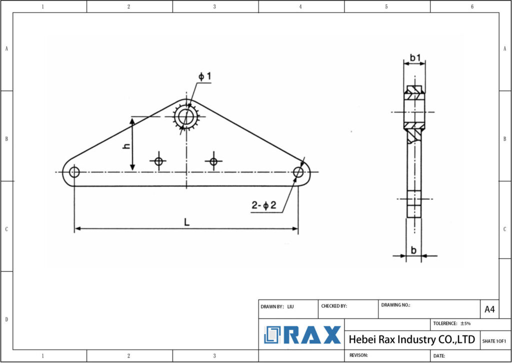 Triangular Yoke Plate
